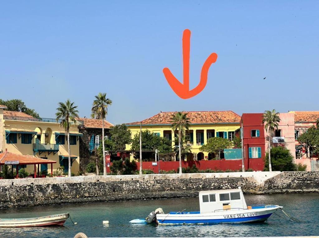 Chez Olivier - Chambre vue mer Gorée Extérieur photo