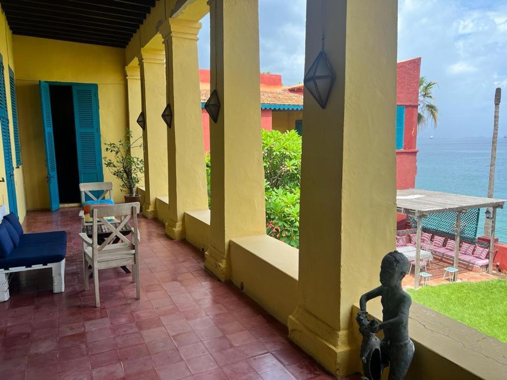 Chez Olivier - Chambre vue mer Gorée Extérieur photo
