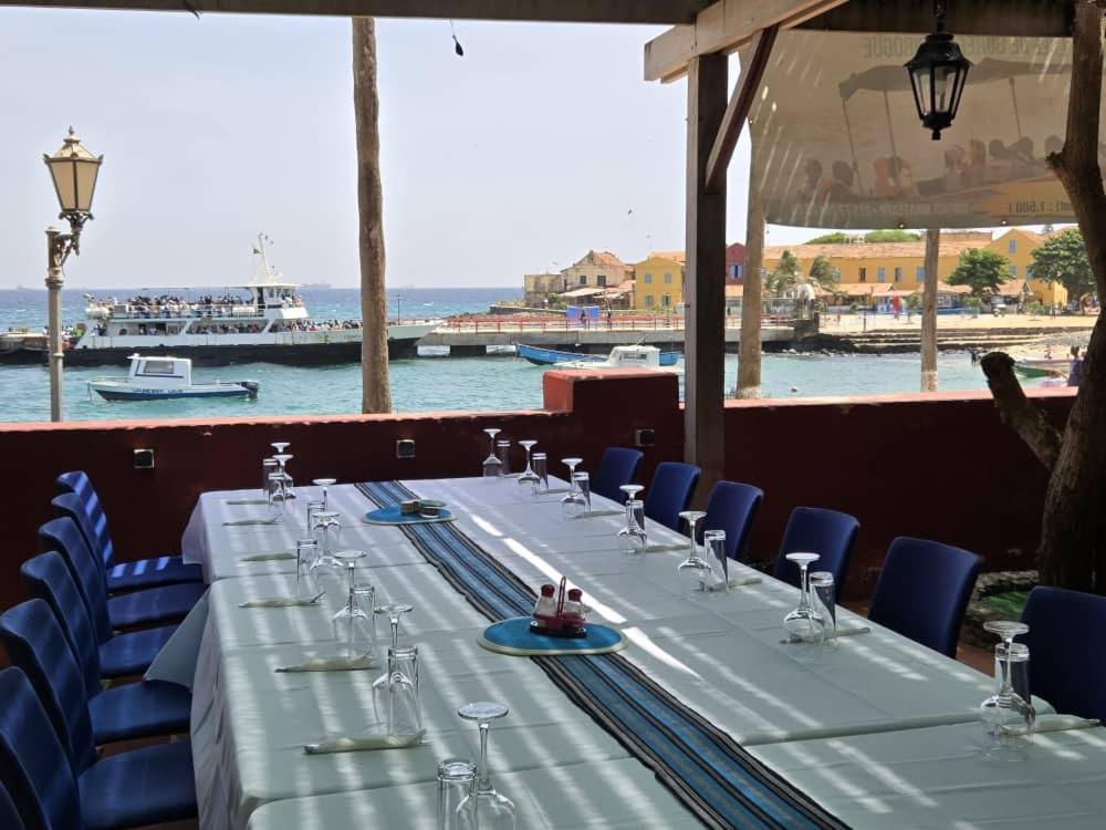 Chez Olivier - Chambre vue mer Gorée Extérieur photo