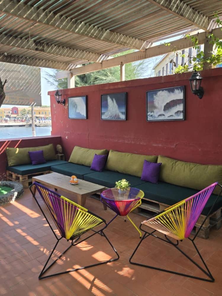 Chez Olivier - Chambre vue mer Gorée Extérieur photo